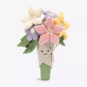 Holding Bouquet Plush Toy,Simulated Tulip Flower Doll
