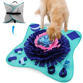 Snuffle Mat for Dogs 25x25 inch Dog Snuffle Mat Interactive Feed Game for Boredom Encourages Natural Foraging Skills and Stress Relief for Small
