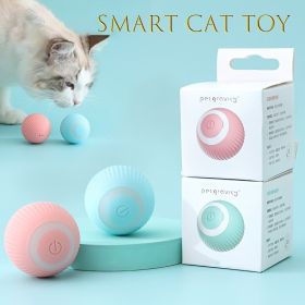 Smart Pet Toys For Dog ; Automatic Rolling Ball Electric Toys; Interactive Ball Toys;  dog toys (Color: Blue (1.69in))